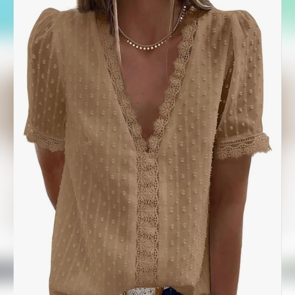NIP Farysays Lace Tee SzL